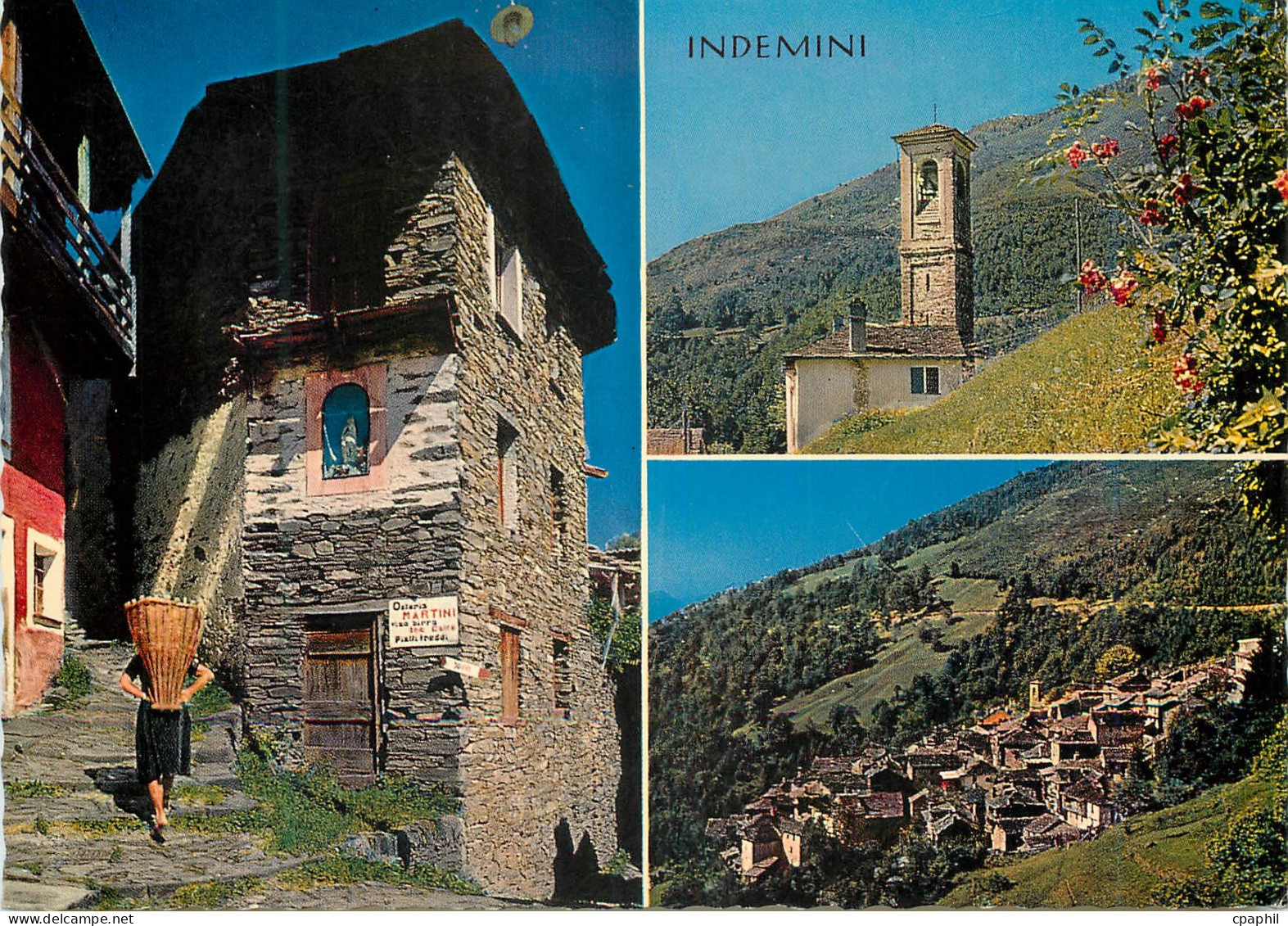 CPM Indemini Il Ticino pittoresco Indemini