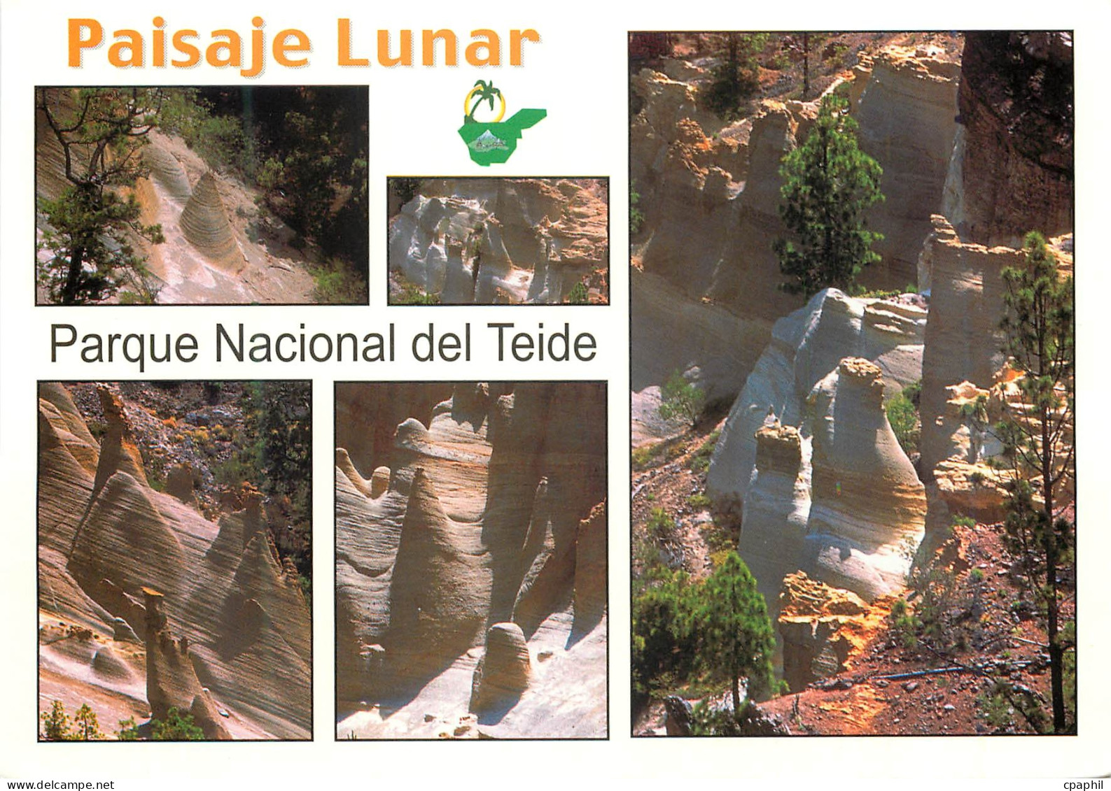CPM Isla de Tenerife Paisaje Lunar