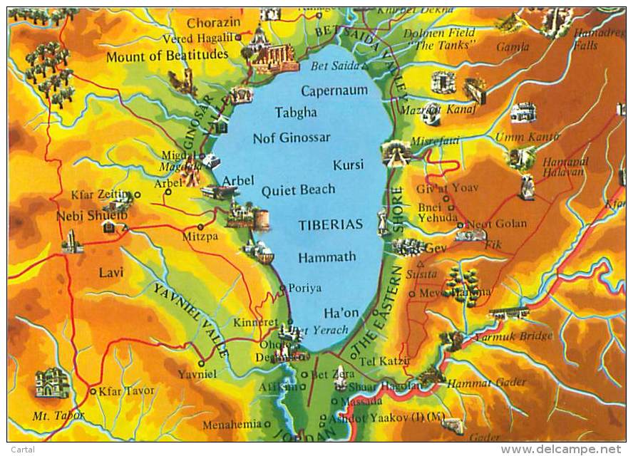 CPM - ISRAEL - Map (By Amir Publishing, 4136)