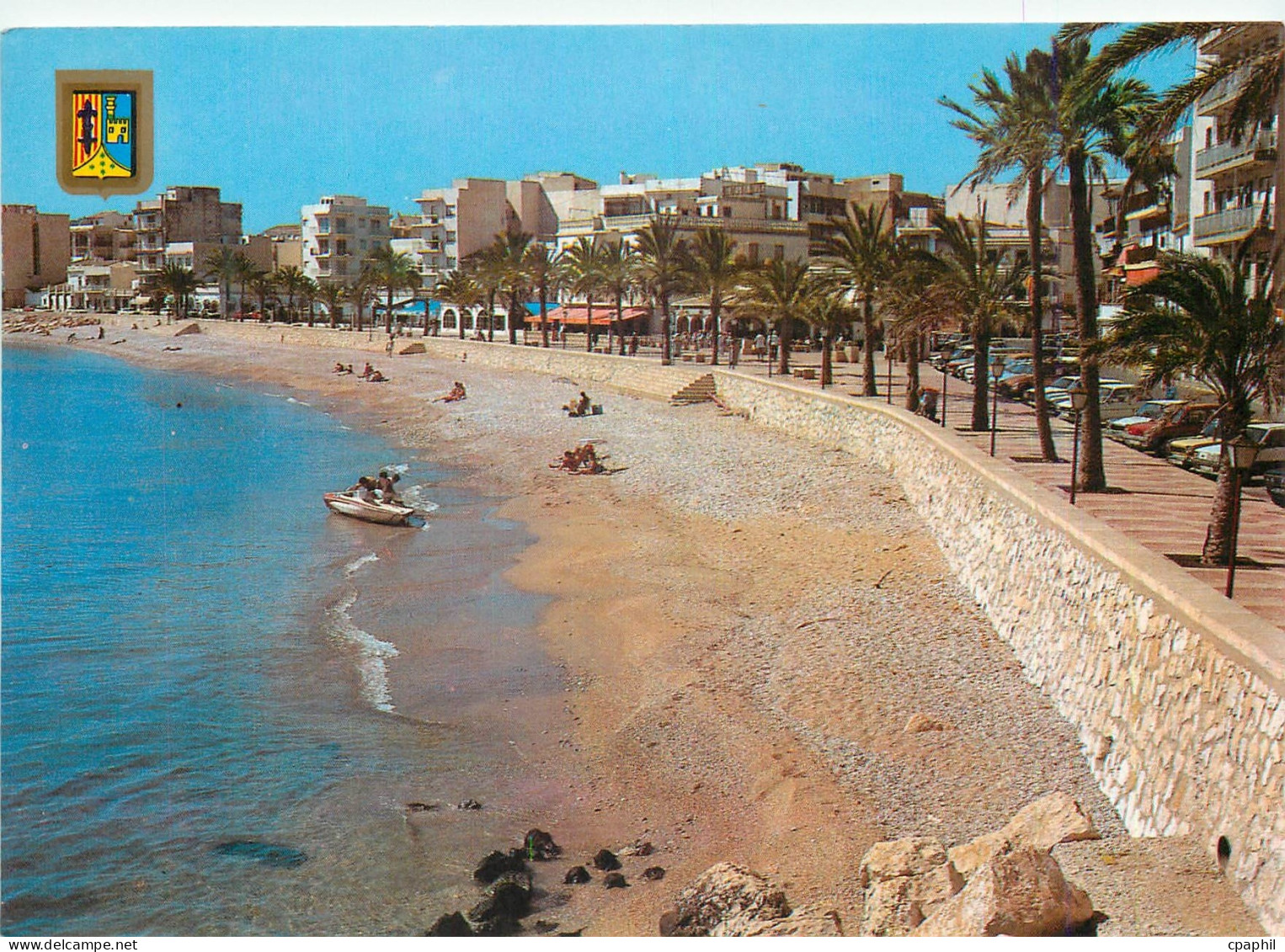 CPM Javea Alicante Promenade du Port