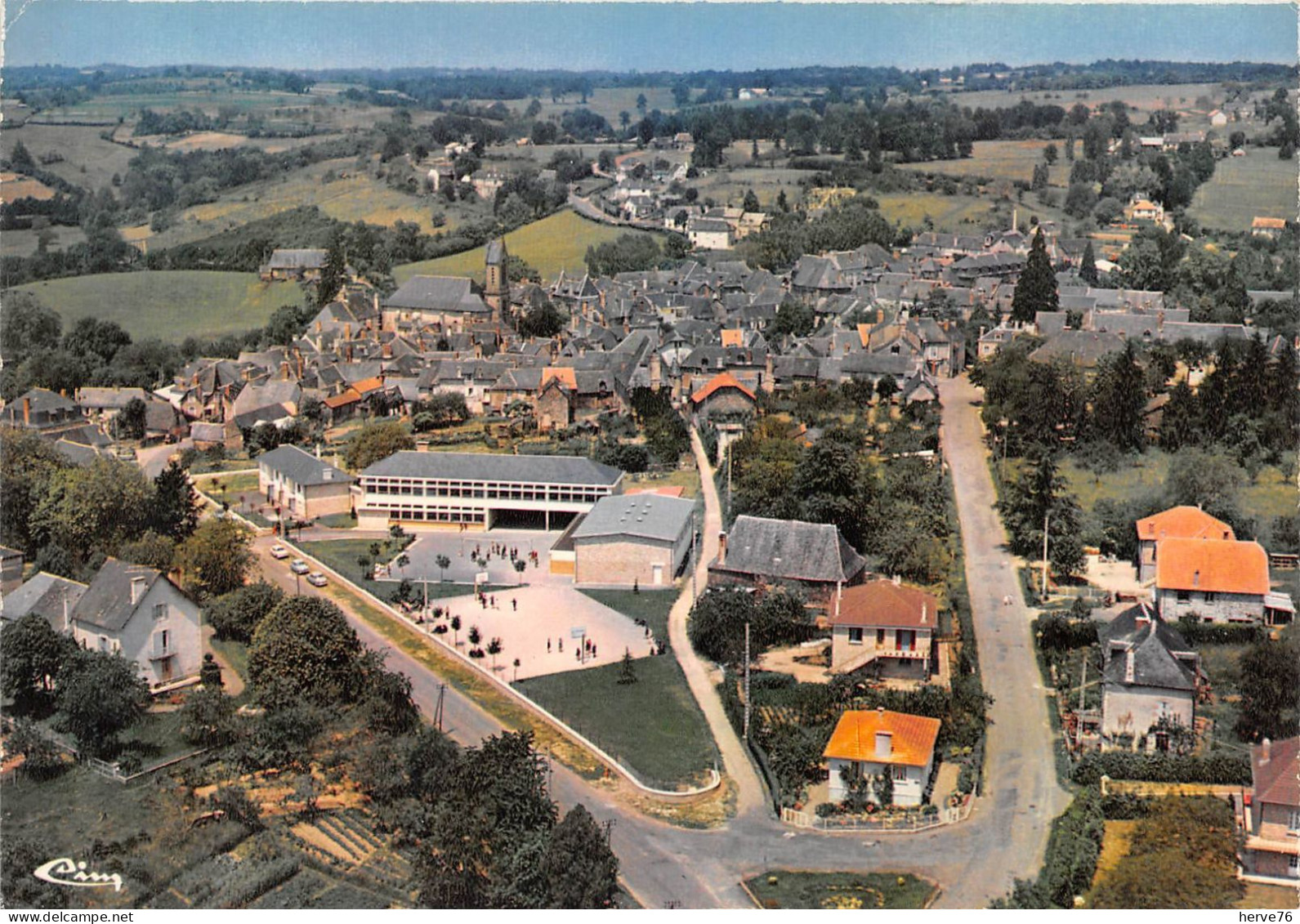 CPM - JUILLAC - vue générale aérienne