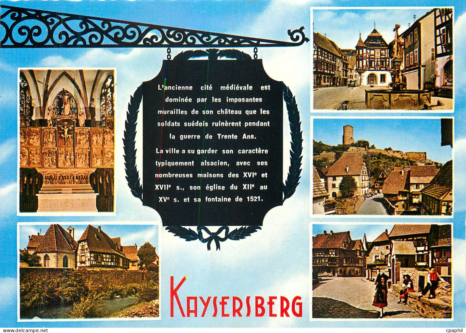 CPM Kaysersberg L'ancienne cite medievale