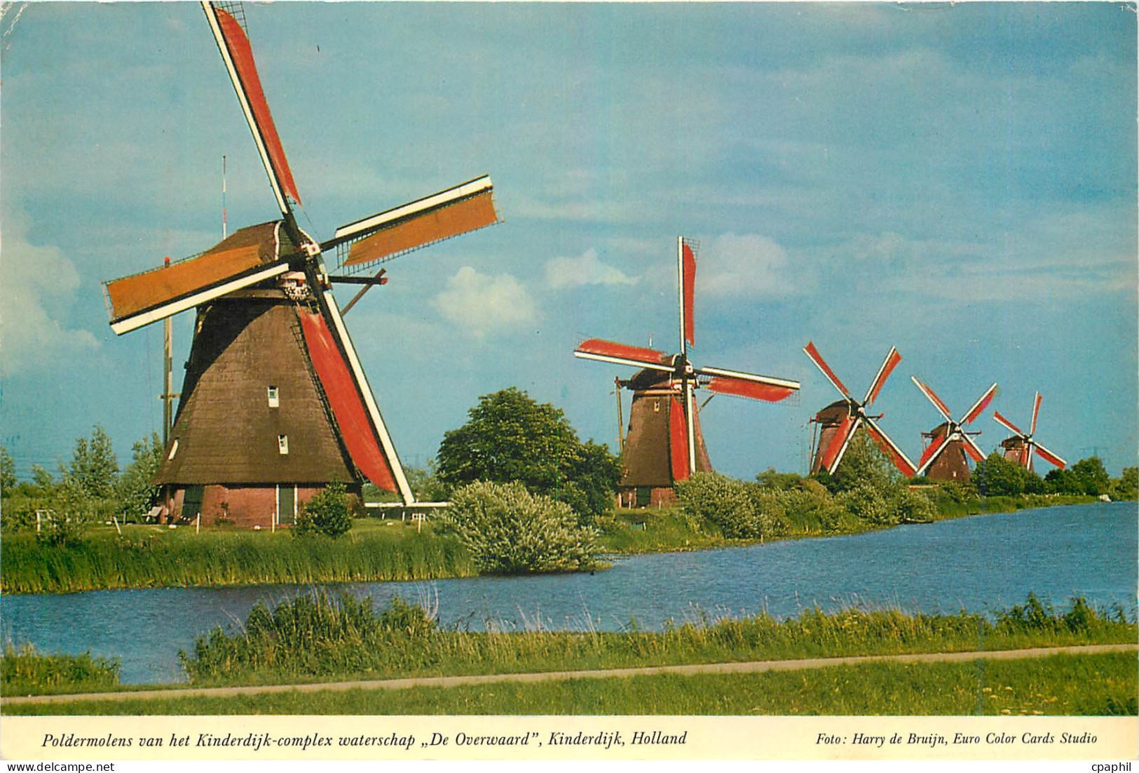 CPM Kinderdijk Holland Drainage mills of the Kinderdijk Complex polder The Overwaard