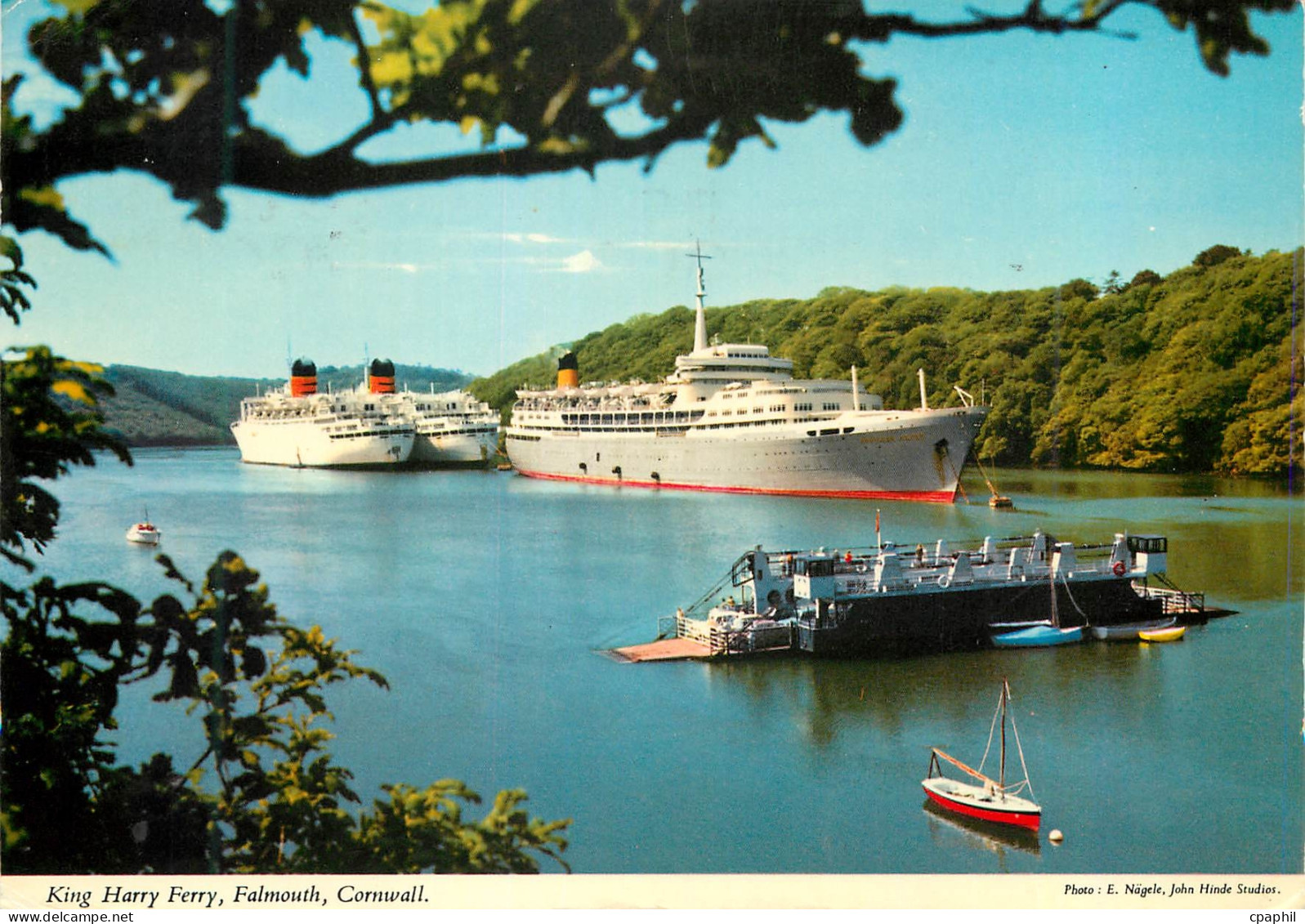 CPM King Harry Ferry Falmouth Cornwall Bateaux