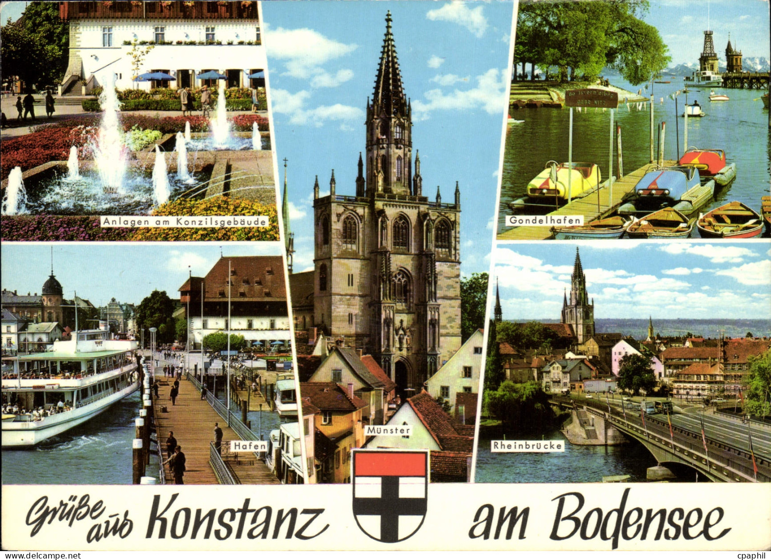 CPM Konstanz am Bodensee Constance au Lac de Constance