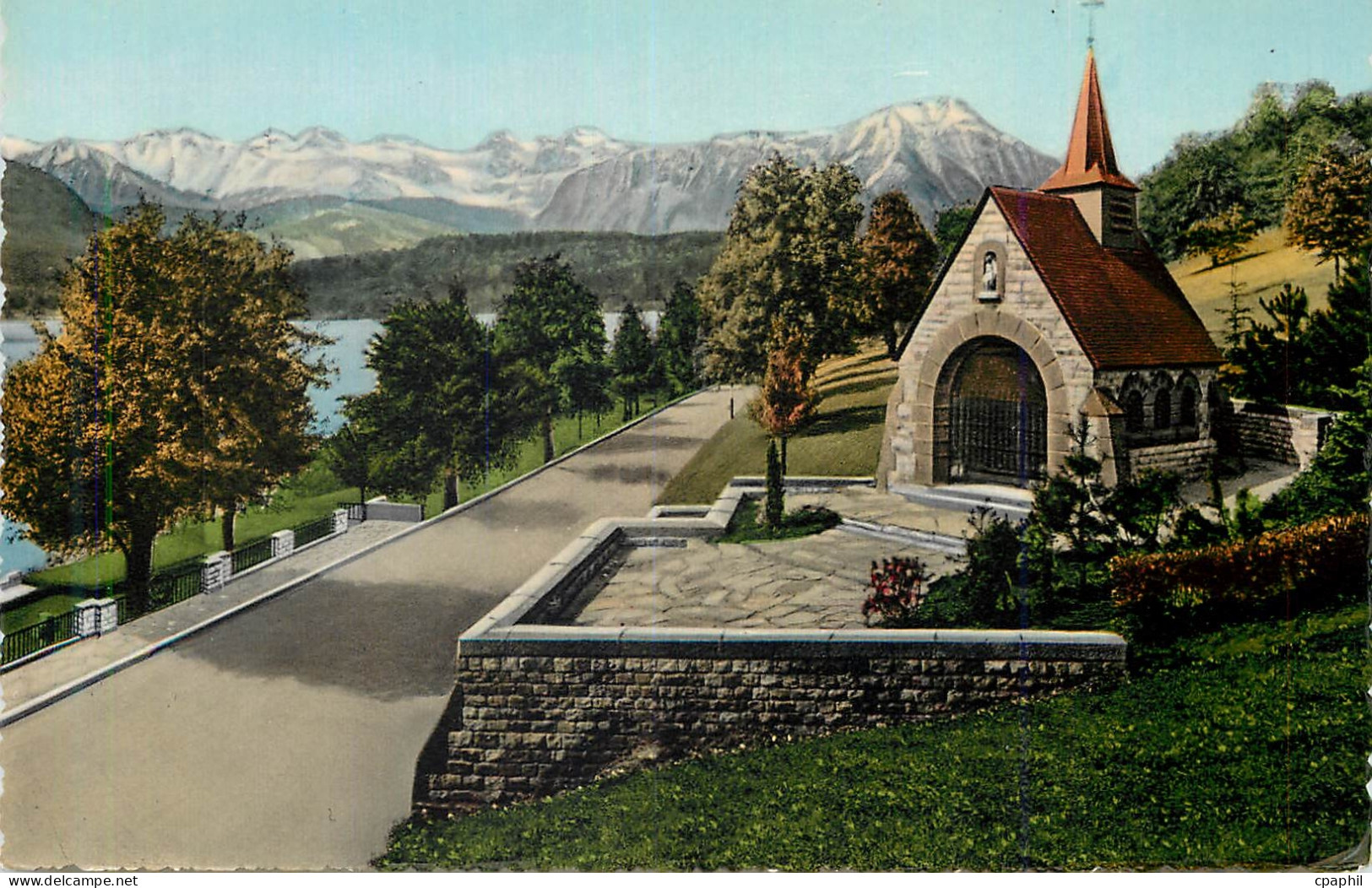 CPM Kussnacht a rigi (schweiz) gedachtniskapelle konigin astrid von belgien 29 8 1935