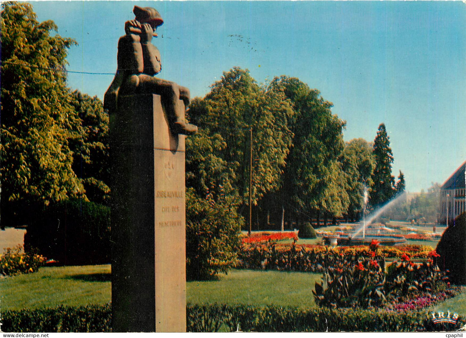 CPM L'Alsace Pittoresque Ribeauville Haut Rhin La promenade des Seigneurs