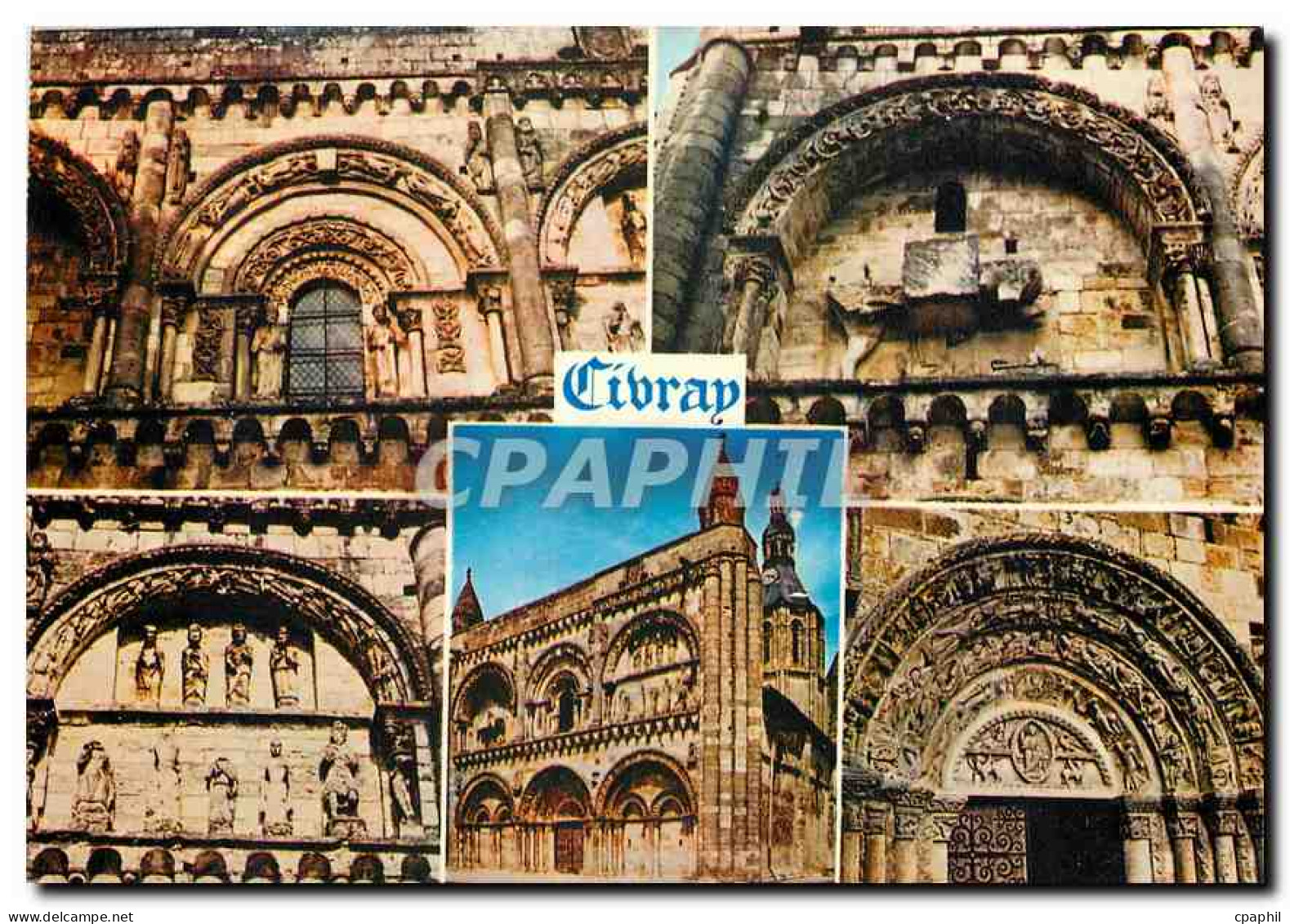 CPM L'Art Roman a Civray (Vienne) Eglise St Nicolas (XIIe s)