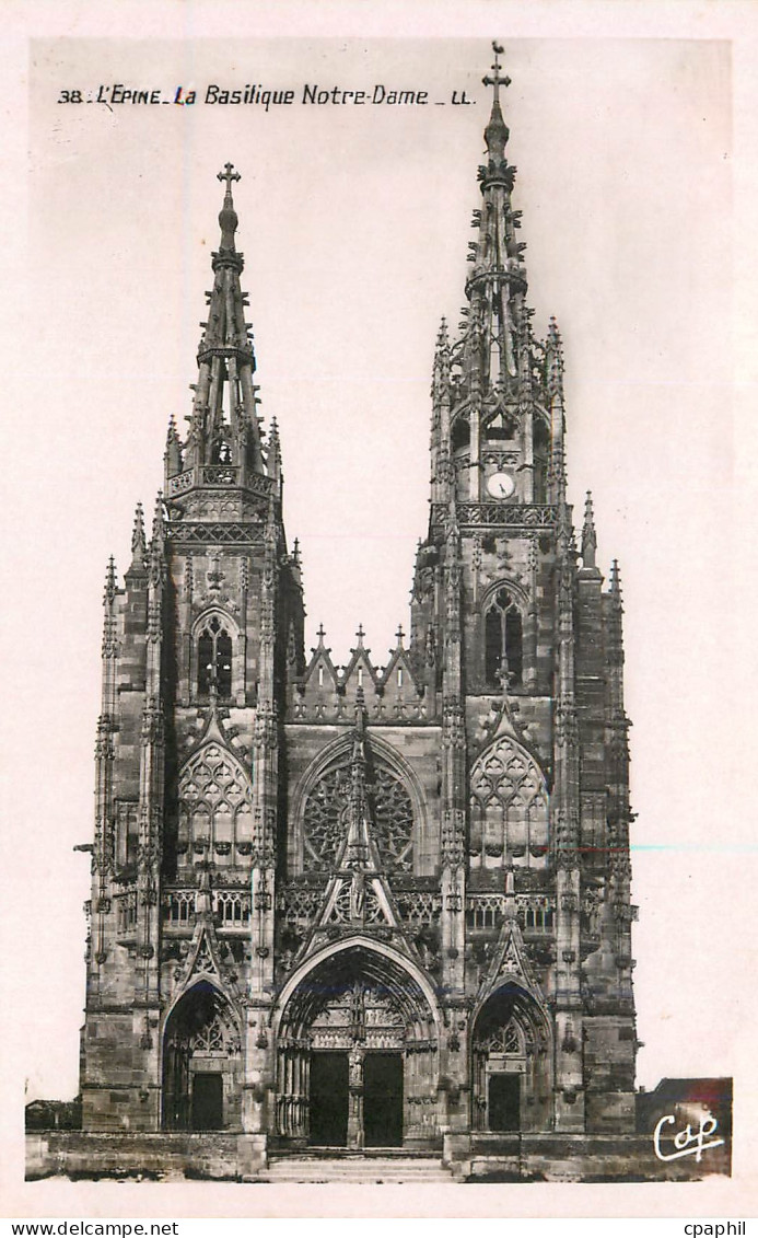 CPM L'Epine La Basilique Notre Dame