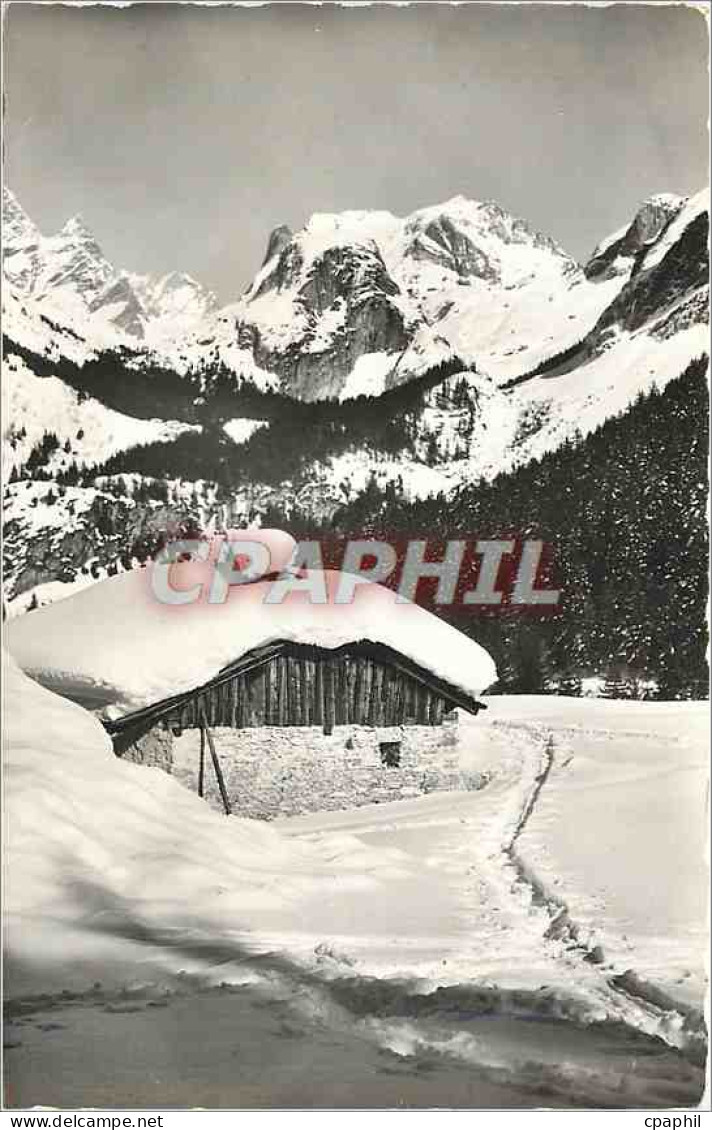 CPM L'Hiver a Pralognan la Vanoise La Grande Casse