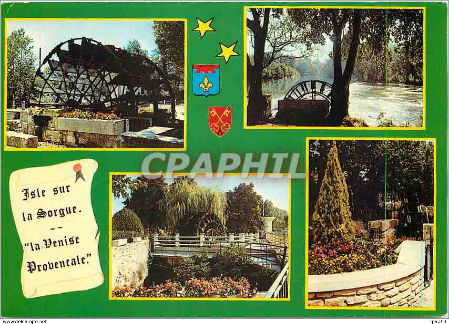 CPM L'Isle sur Sorgue (Vaucluse) La venise Provencale Souvenir de la cote