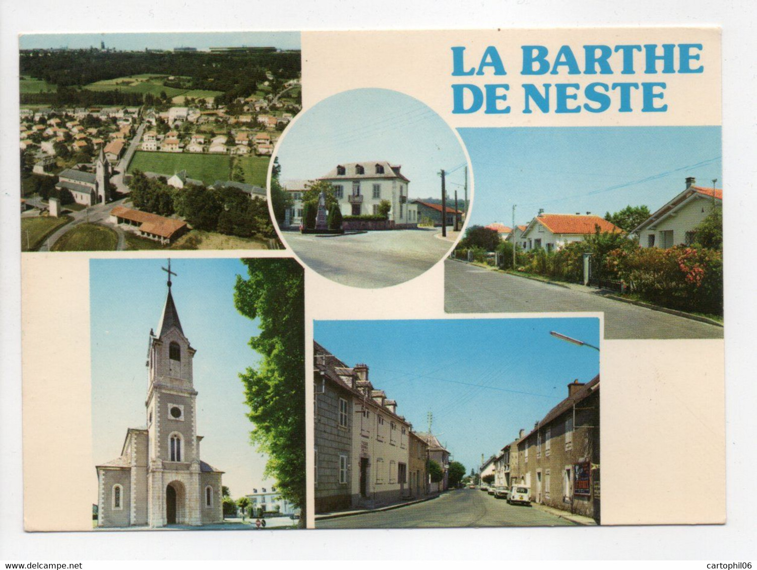 - CPM LA BARTHE-DE-NESTE (65) - Multivues - Photo CIM 6565 -