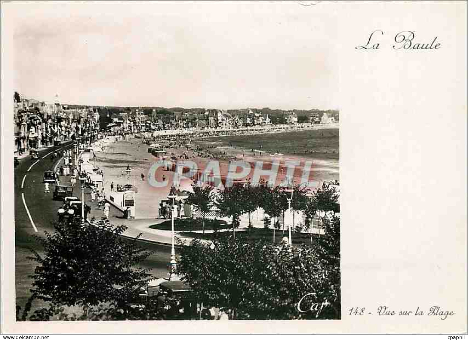 CPM La Baule Vue sur la Plage