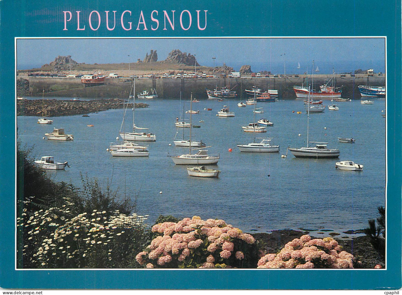 CPM La Bretagne en Couleur Plougasnou (Finistere)