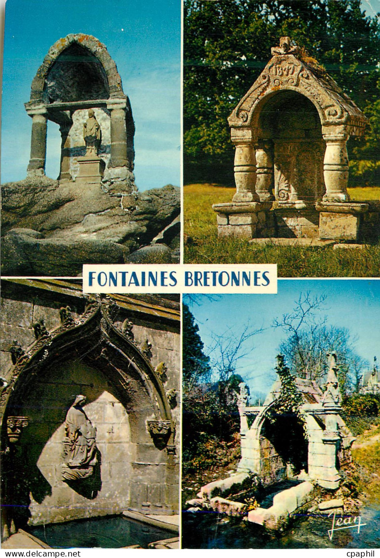 CPM La Bretagne L Oratoire de Saint Guirec Vieille Fontaine Fontaine du Folgoet Fontaine Saint Venec en Briec