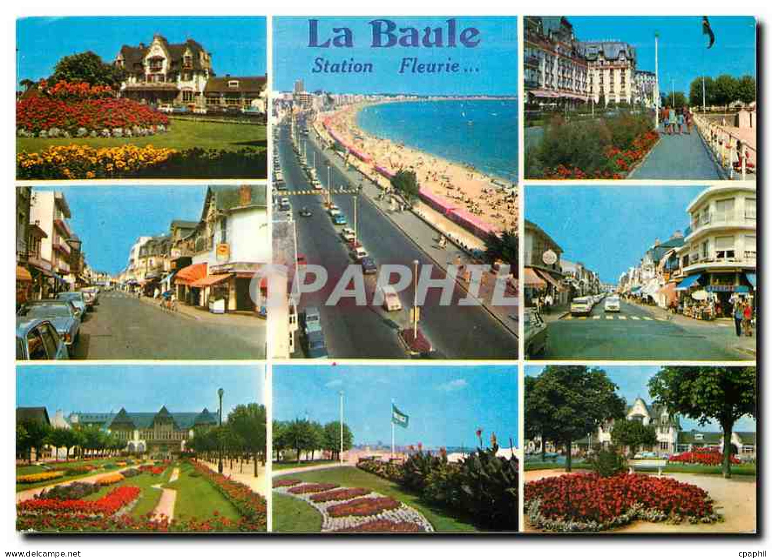 CPM La Bretagne Touristique la Baule