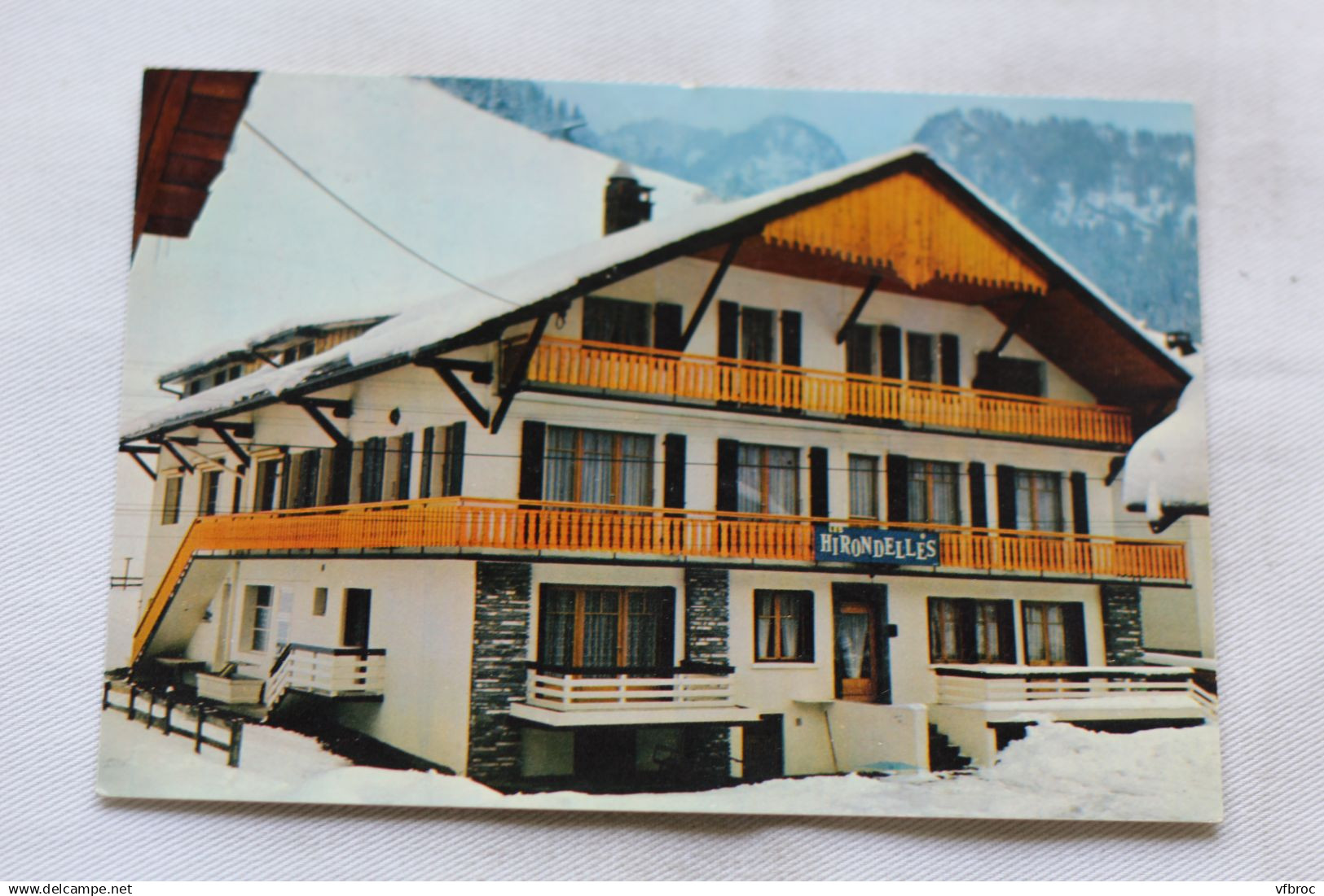 Cpm, La Chapelle d'Abondance, "les Hirondelles", maison d'enfants, Haute Savoie 74