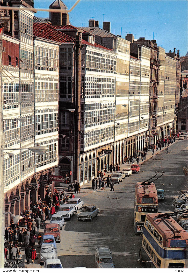 CPM - LA CORUNA - Avda. de La Marina.
