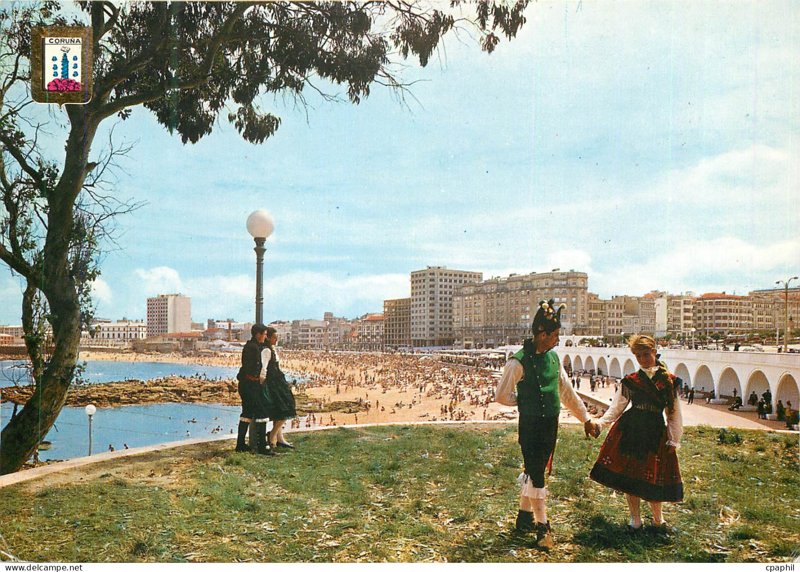 CPM La Coruna Plage de Riazor