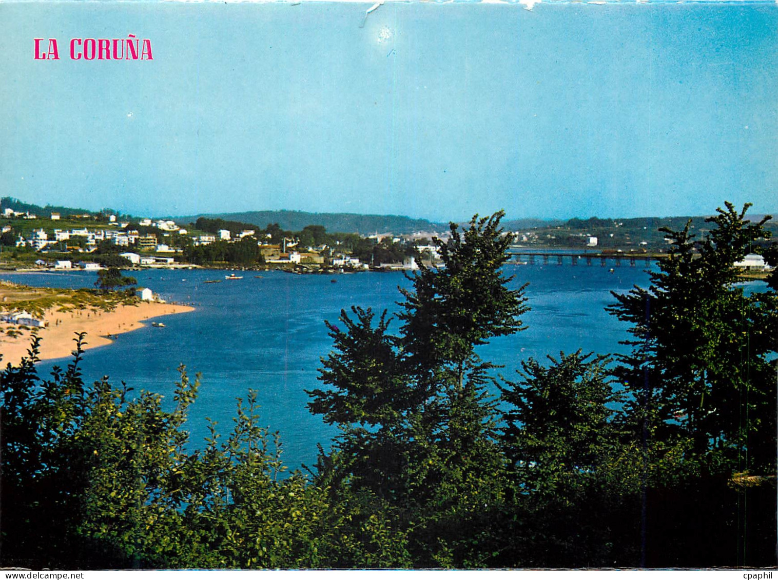 CPM La Coruna Vue partielle et l Estuaire