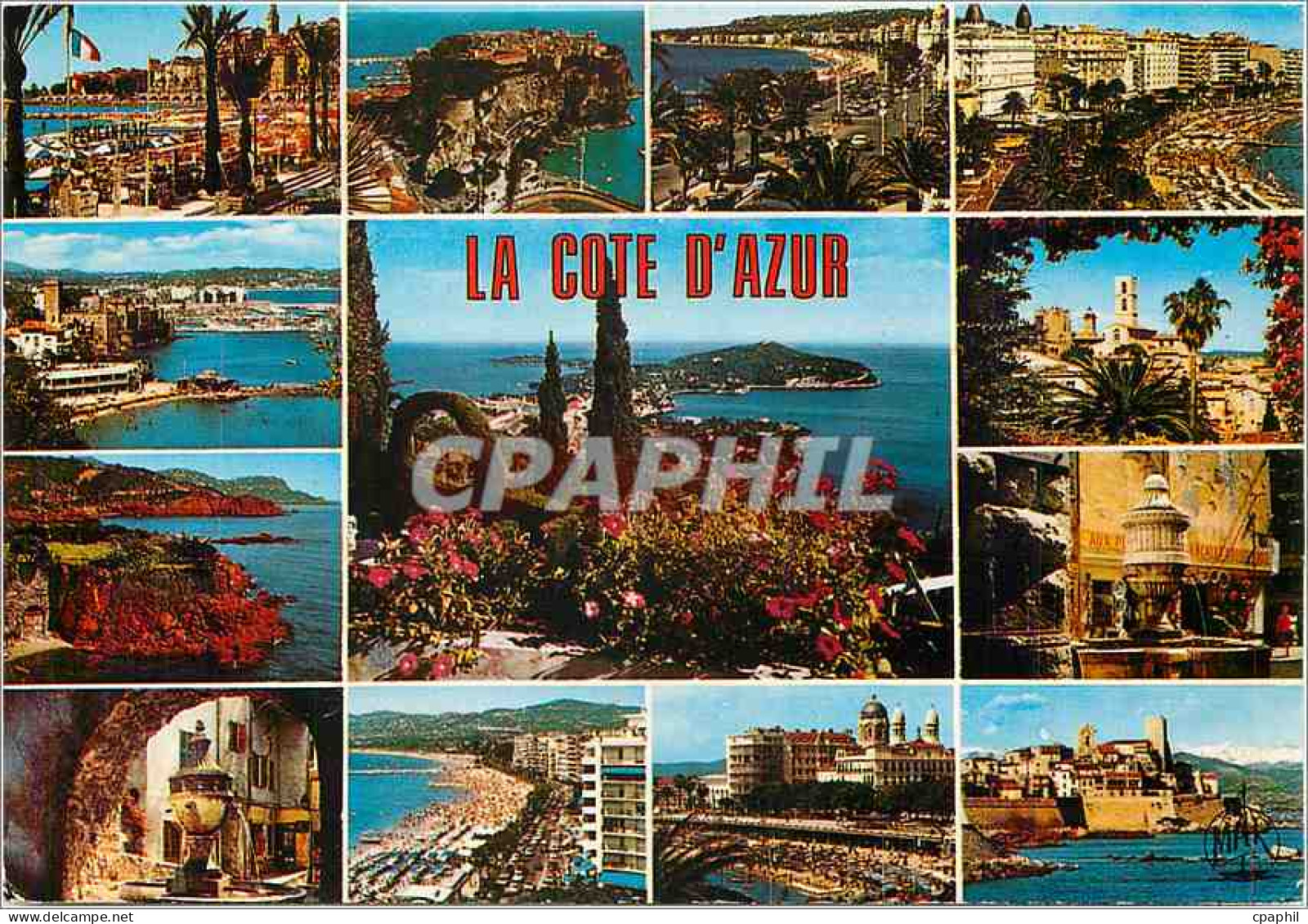 CPM La Cote d'Azur