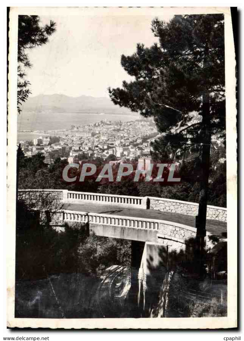 CPM La Cote d'Azur Cannes Vue prise de Super Cannes