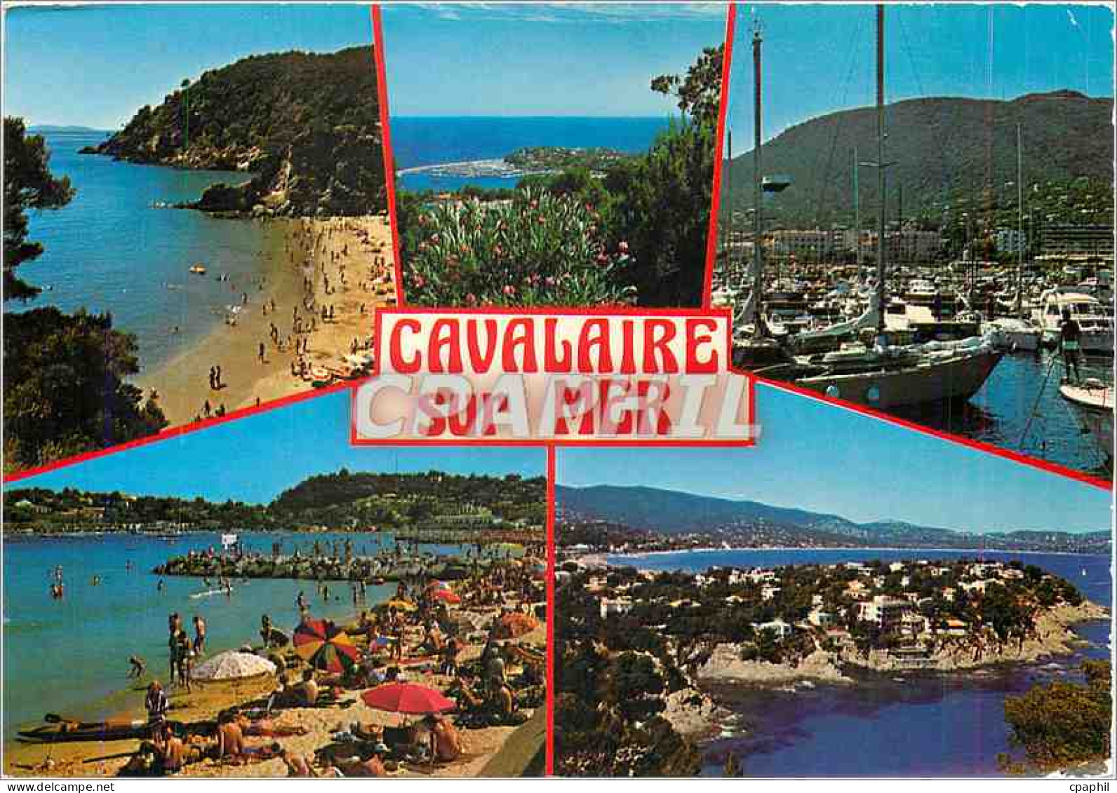 CPM La Cote d'Azur inoubliable Cavalaire sur mer