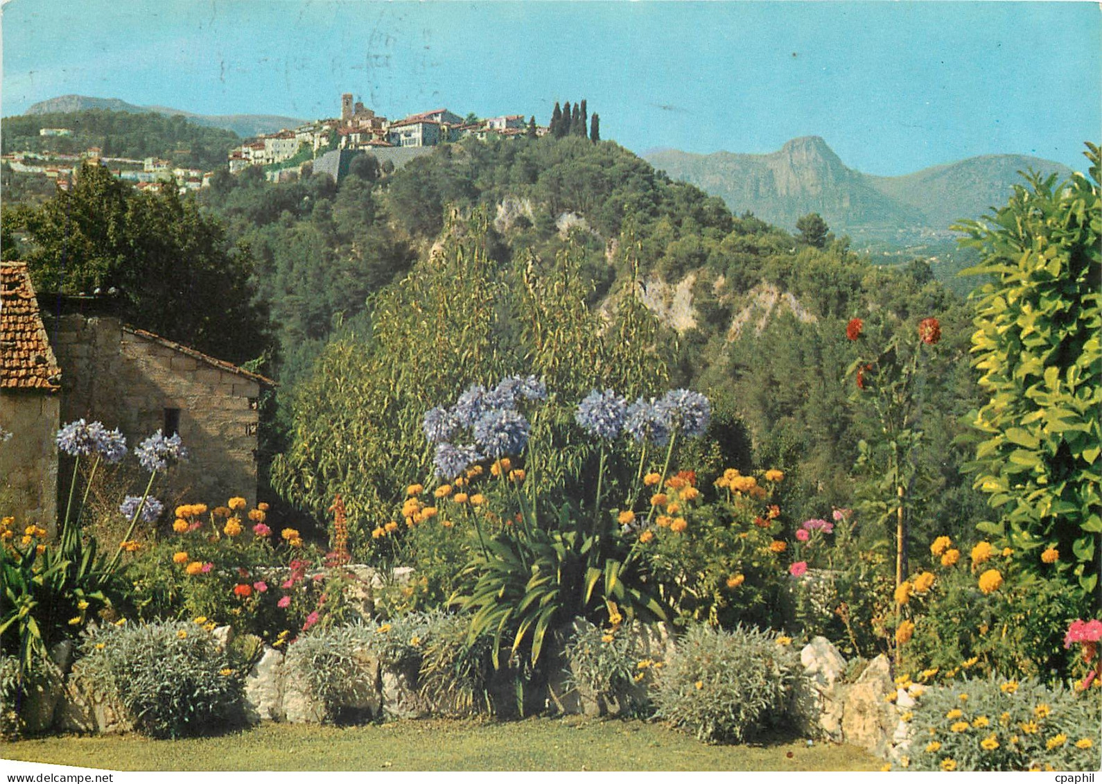 CPM La Cote d'Azur Saint Paul de Vence Vue generale