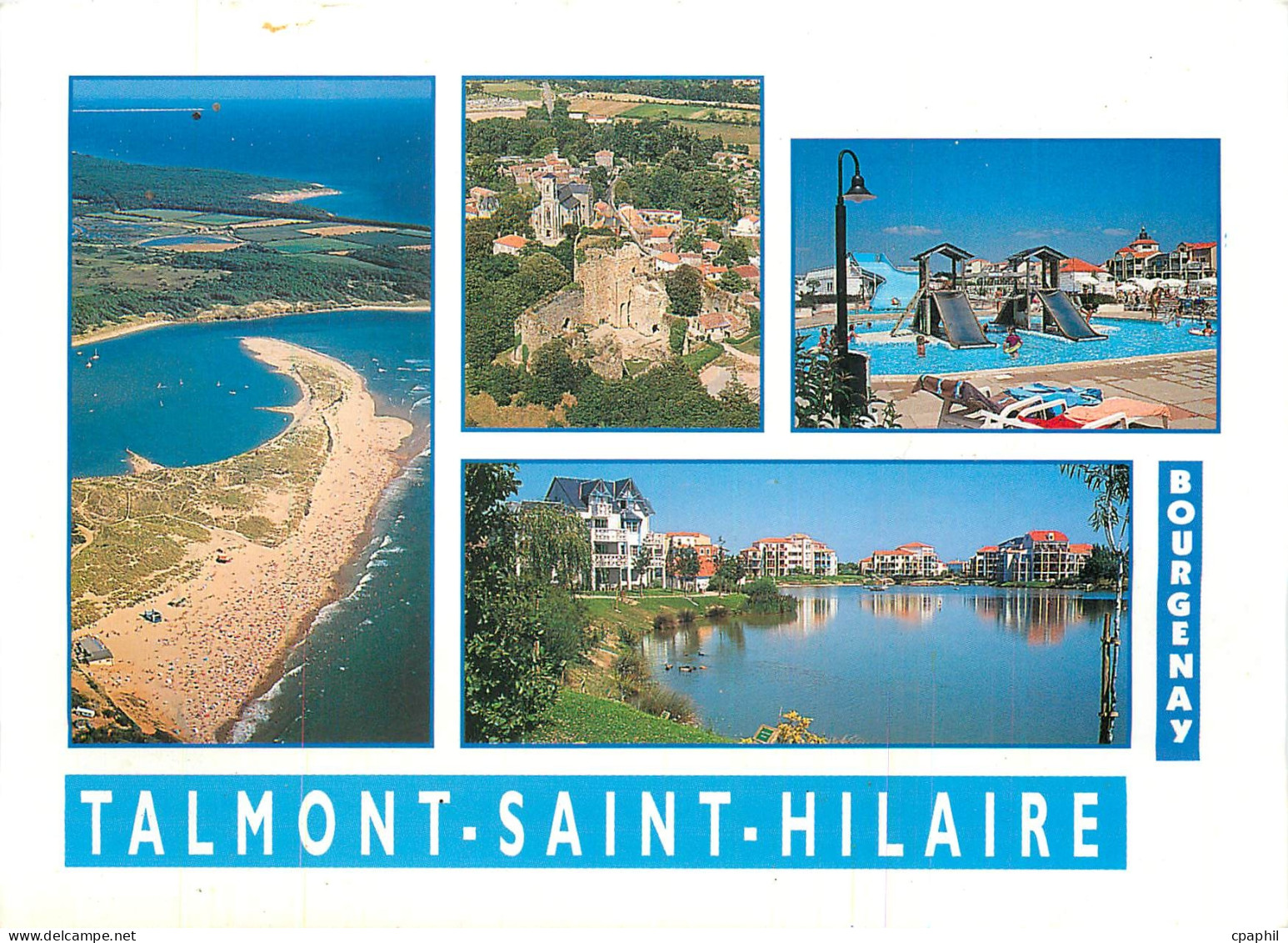 CPM La Cote de Lumiere Talmont Saint Hilaire Bourgenay (Vendee)