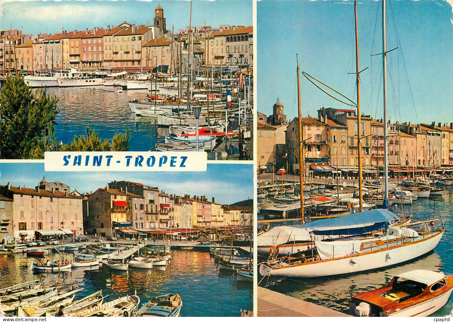 CPM La Cote des Maures Souvenir de Saint Tropez