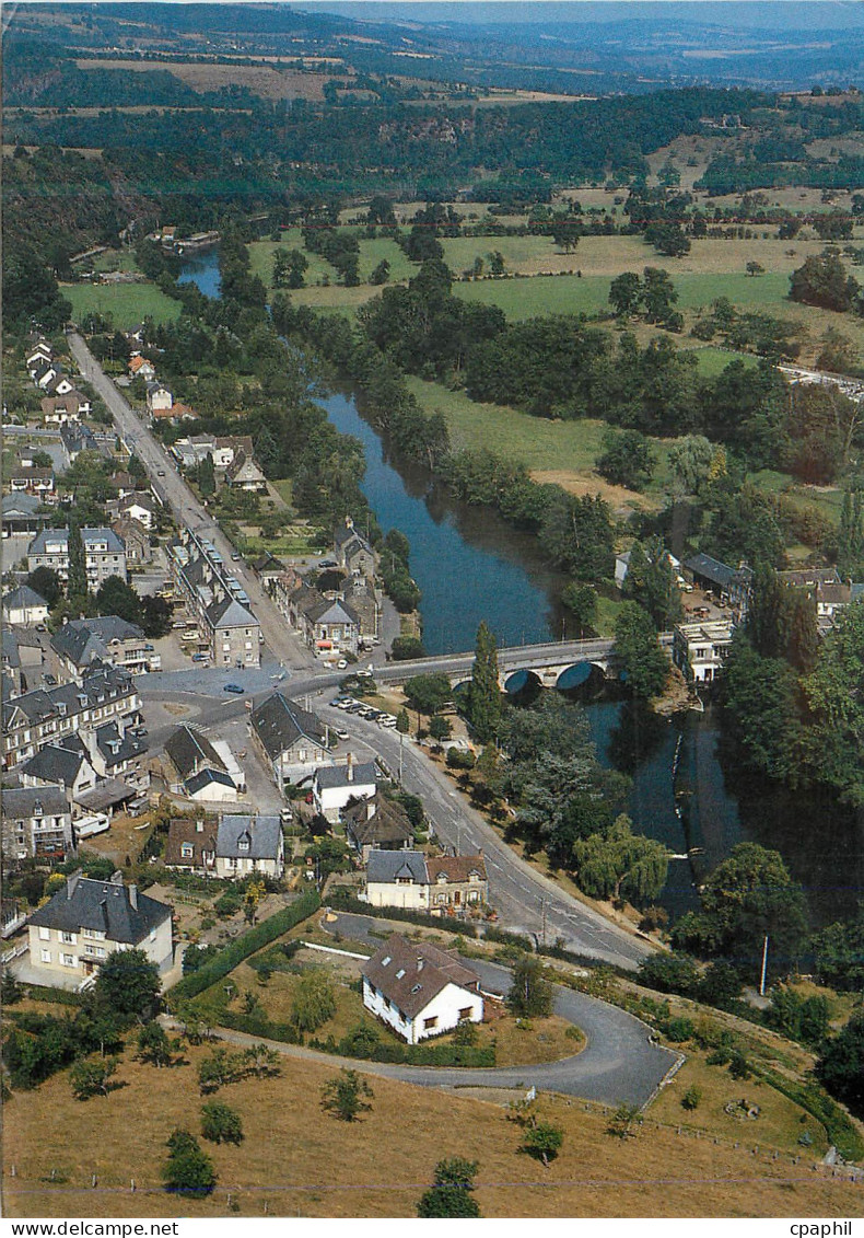 CPM La France Vue Du Ciel Pont D'Ouilly (Calvados) Suisse Normande Vue Aerienne Generale