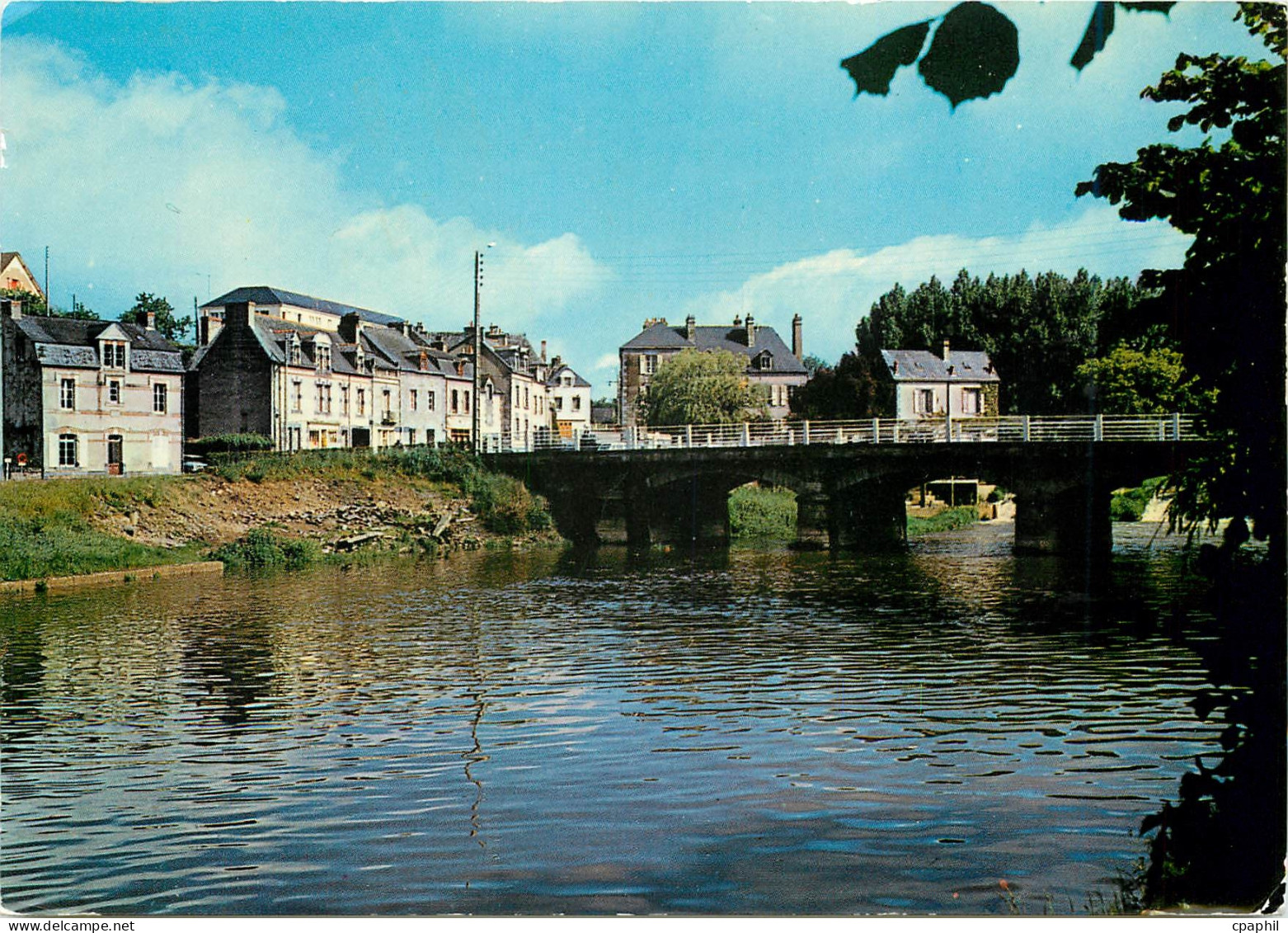 CPM La Gacilly Morbihan Le Pont sur l'Aff