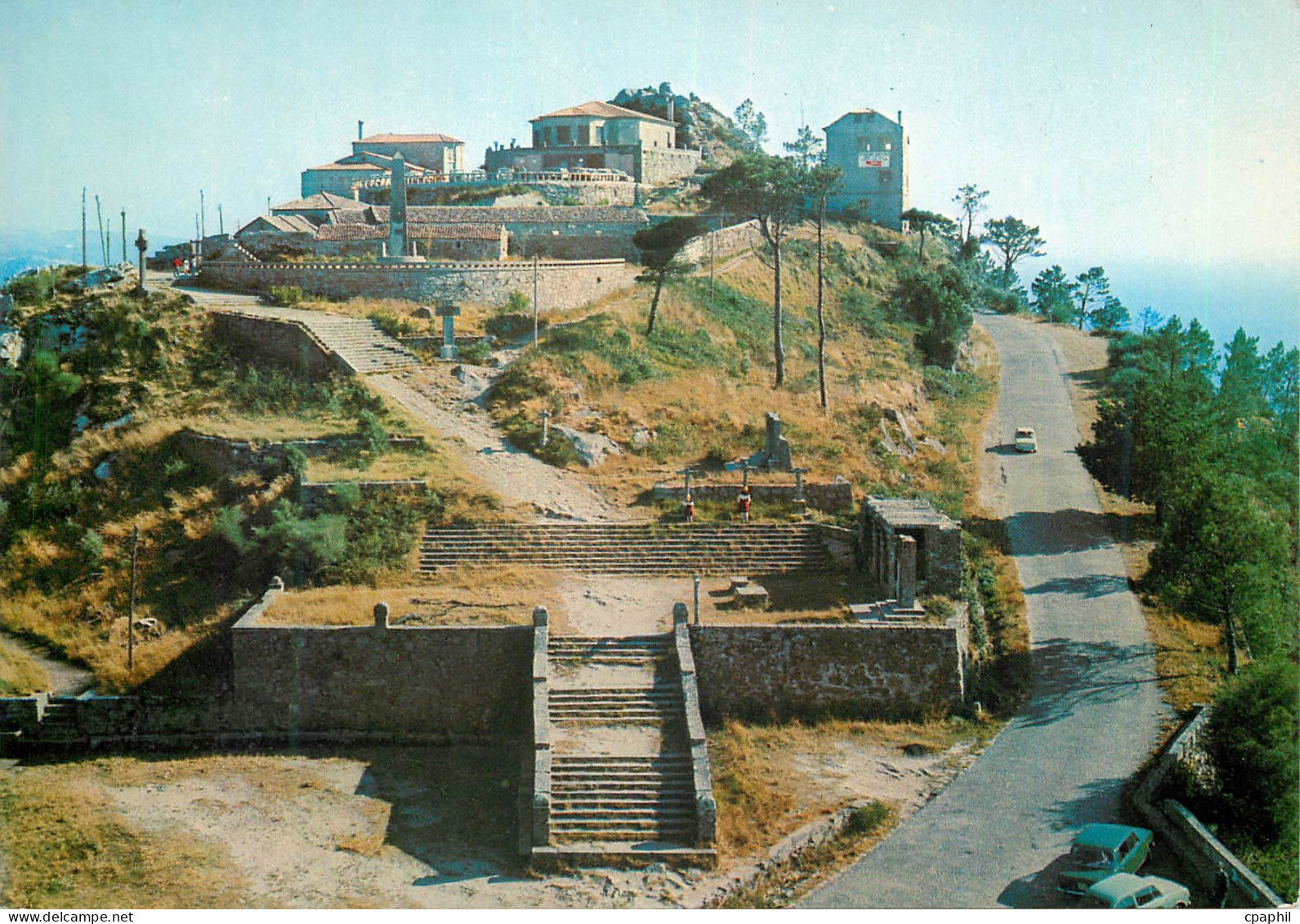 CPM La Guardia Pontevedra Montagne de Santa Tecla Pic St Francisco