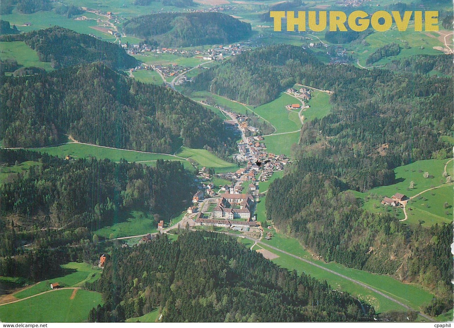 CPM la Haute Thurgovie Fischingen et son ancienne abbaye