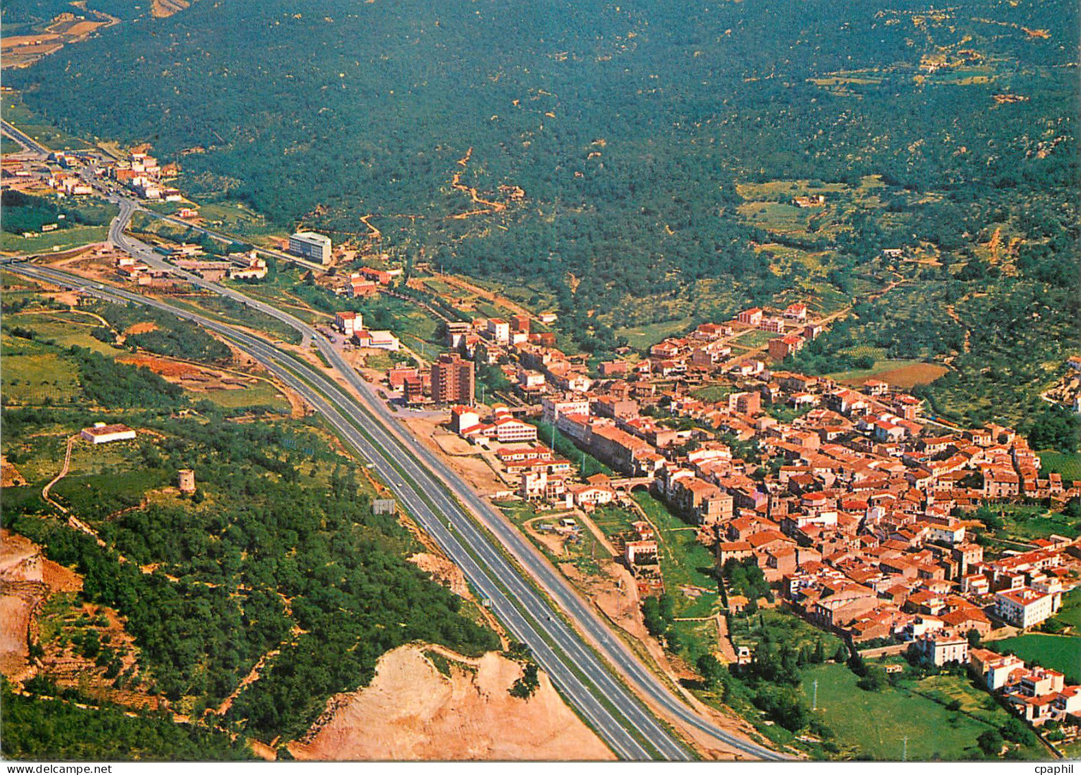 CPM La Junquera Gerona Vista general