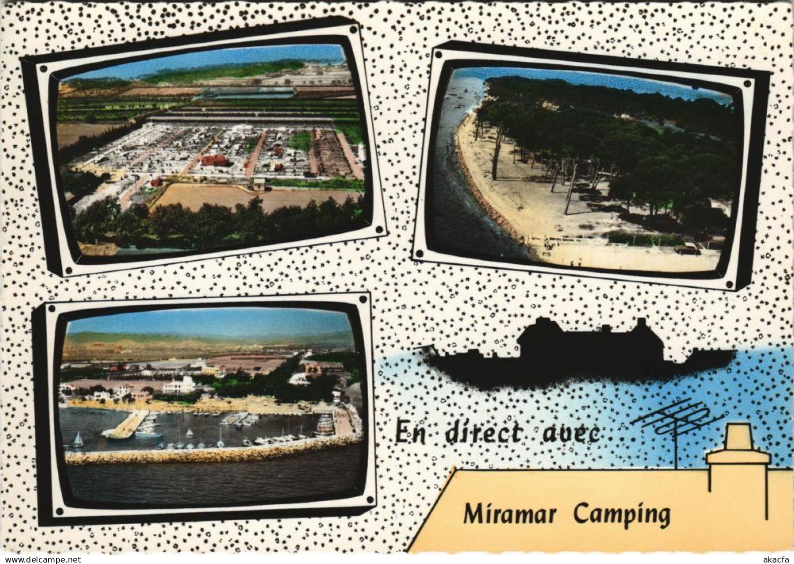 CPM LA LONDE-les-MAURES Miramar Camping - Scenes - Views (1116695)