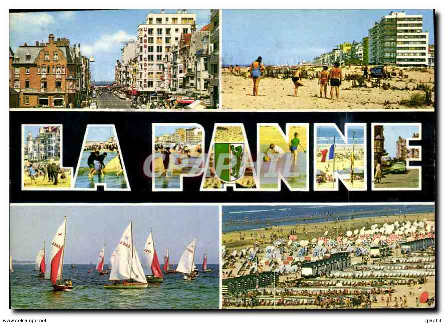CPM La Panne Un bonjour de De Panne