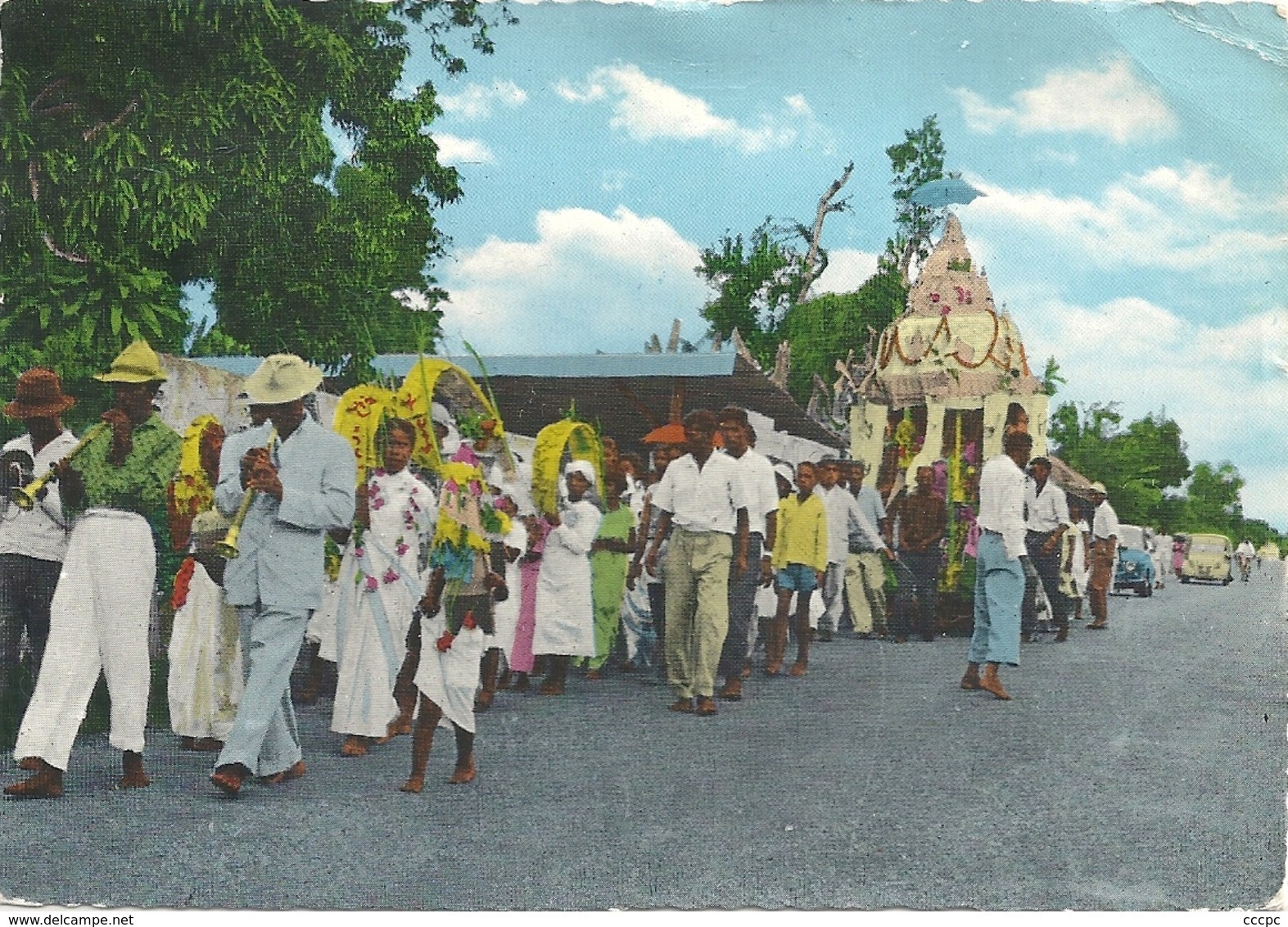 CPM La Réunion La fête de Malabard