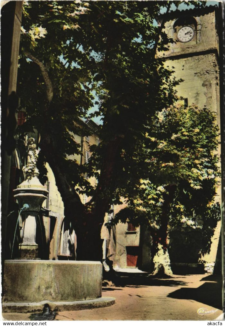 CPM LA ROQUEBRUSSANNE Place de l'Horloge (1113557)