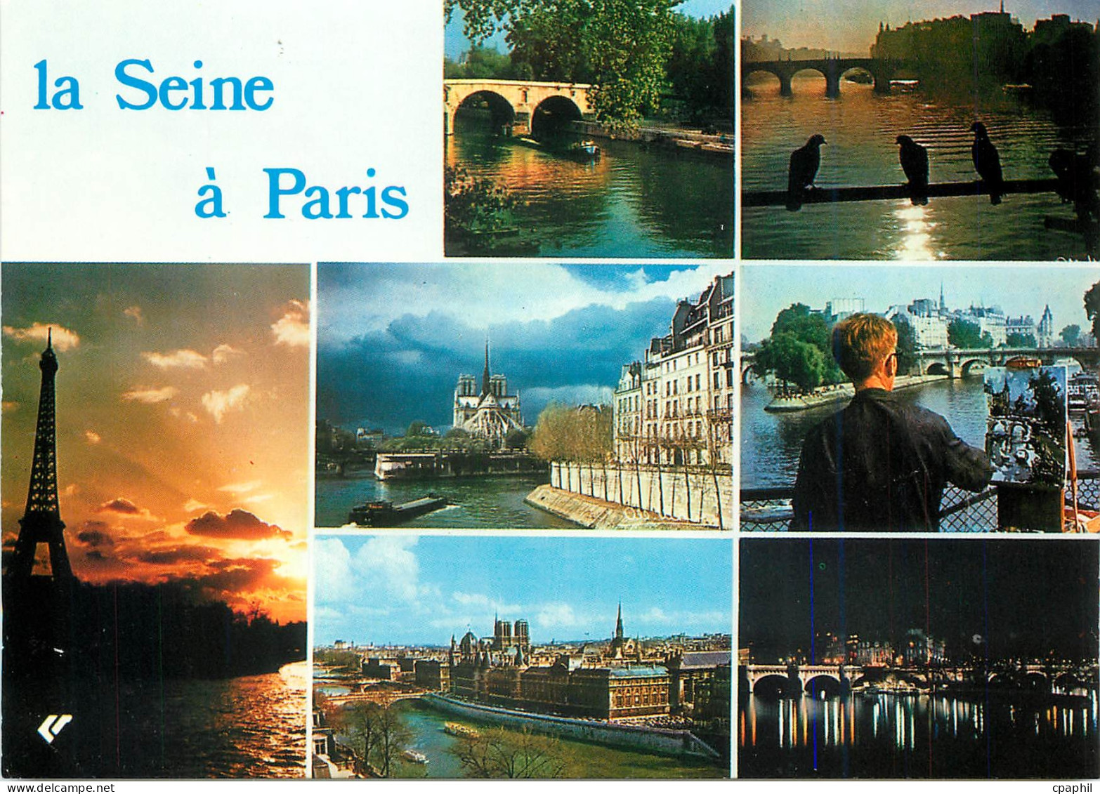 CPM La Seine a Paris