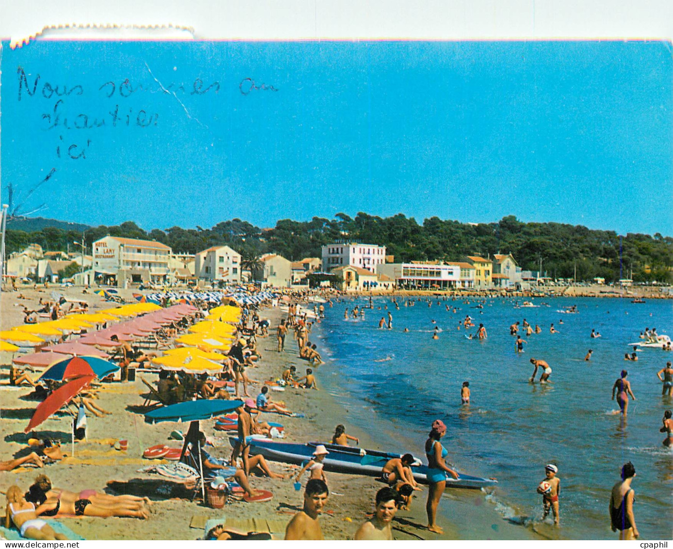 CPM La Seyne Les Sablettes La Plage Charme et Soleil de la Cote d'Azur