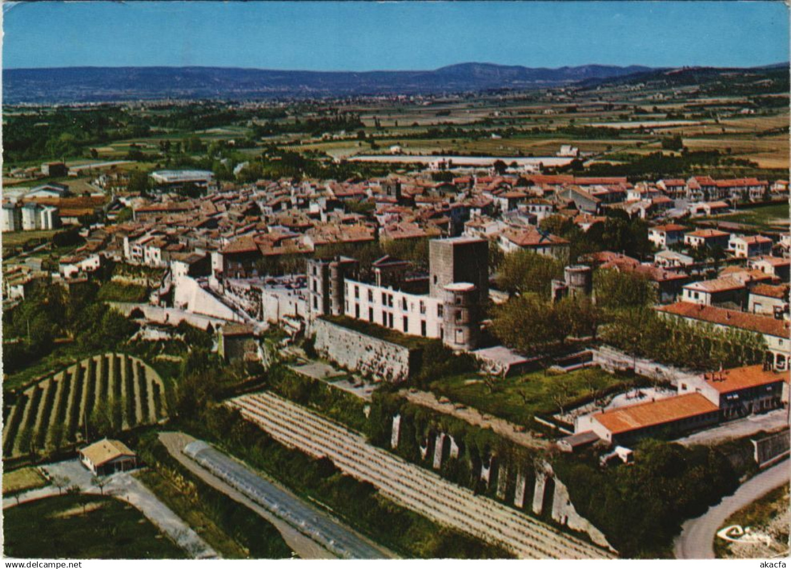 CPM LA TOUR-d'AIGUES Vue Generale Aerienne (1086994)