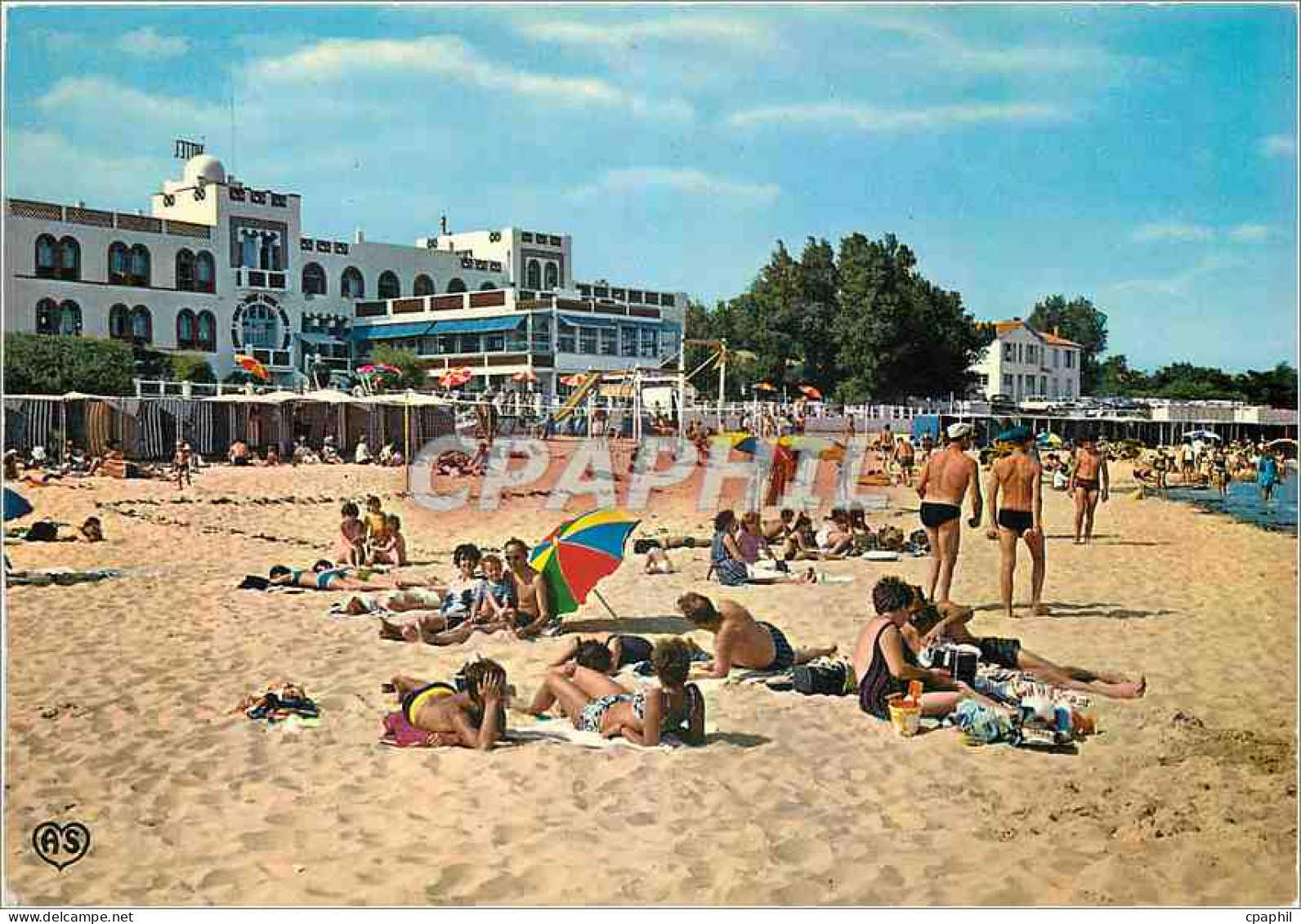 CPM La Tranche sur Mer Vendee La plage