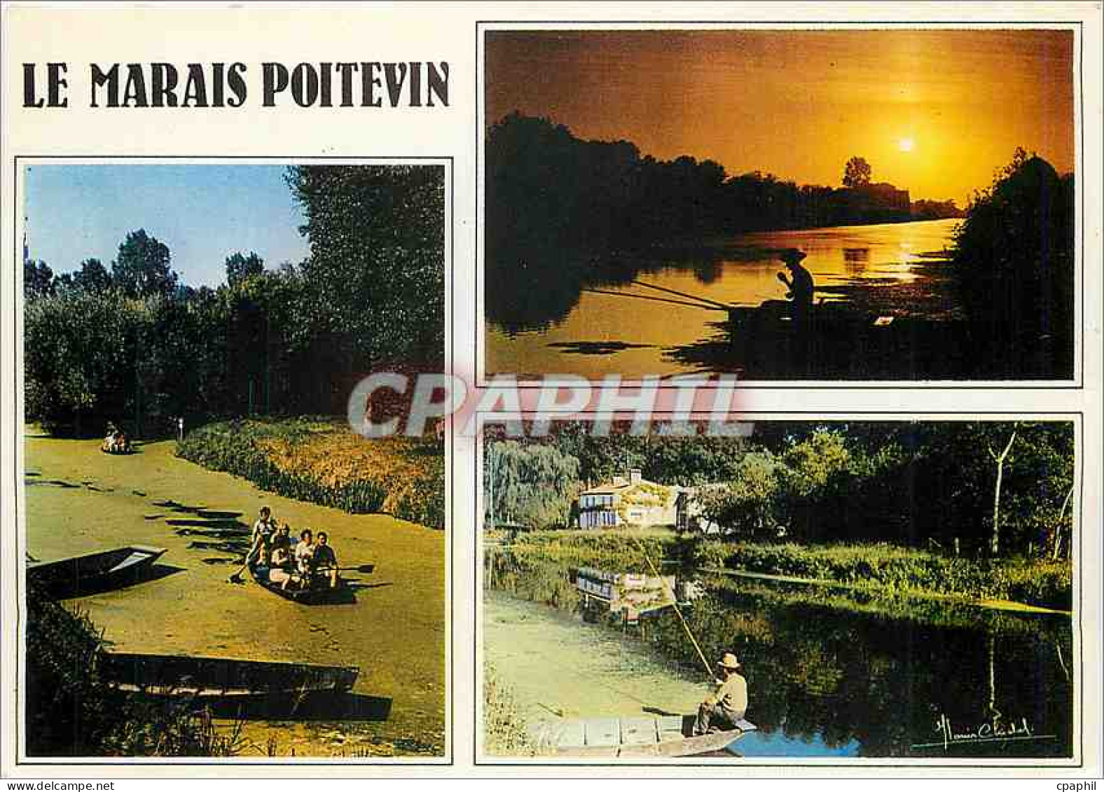 CPM La Venise Verte Vues typiques du Marais Poitevin