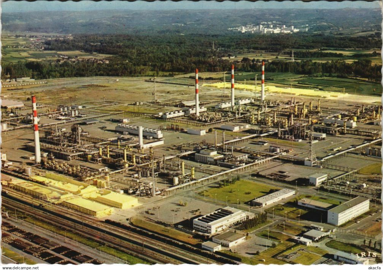 CPM LACQ L'Usine de la Societe Nationale des Petroles d'Aquitaine (1167539)