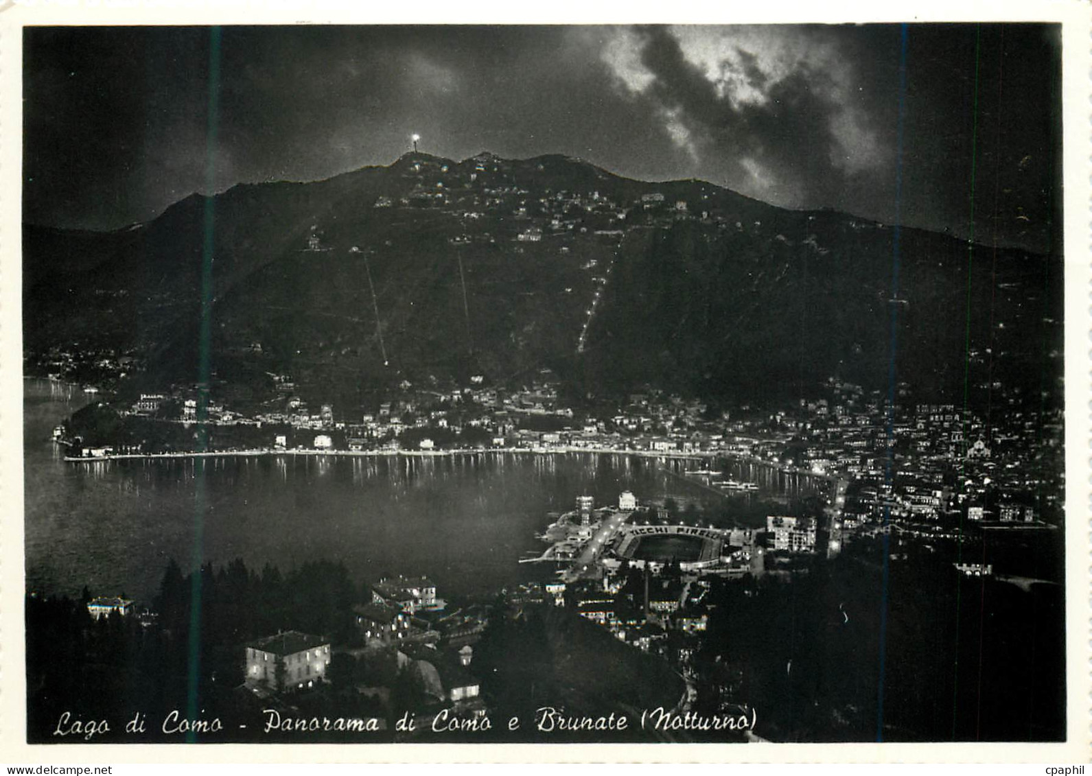 CPM Lago di Como - Panorama di Como e Brunate