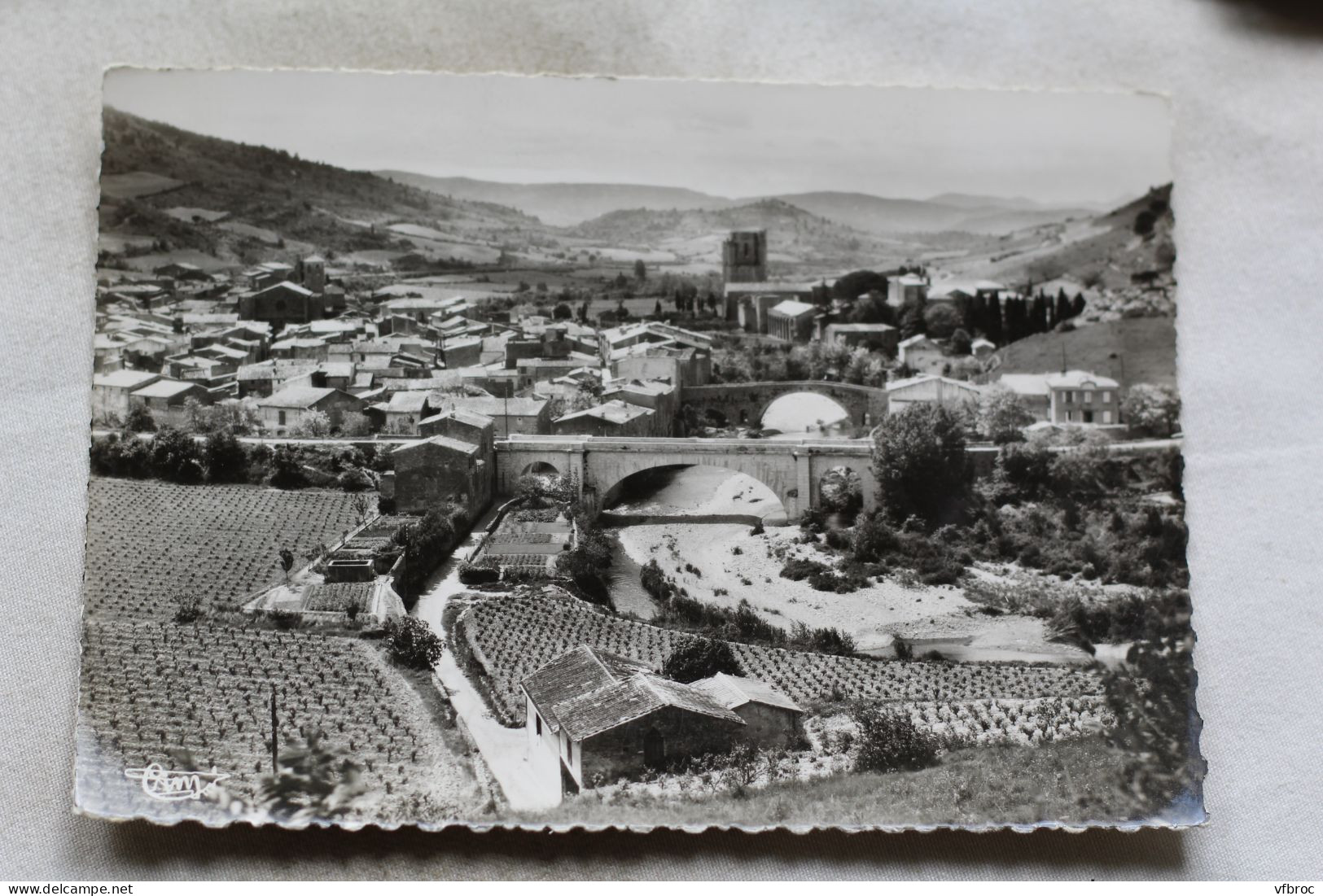 Cpm, Lagrasse, vue générale, Aude 11