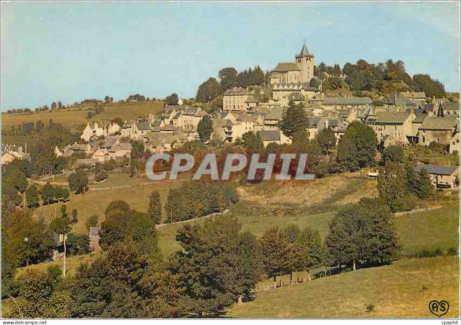 CPM Laguiole Aveyron Vue generale