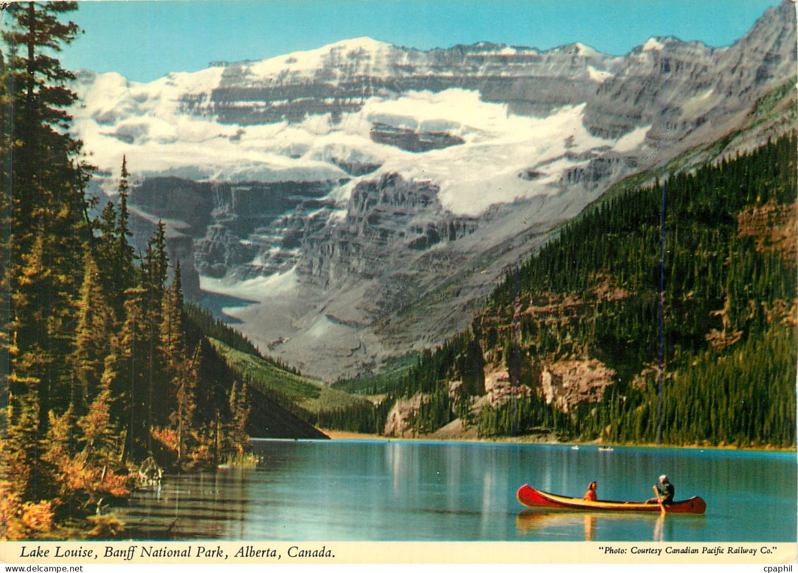 CPM Lake Louise  Banff National Park Alberta Canada Lake Louise And Mount victoria