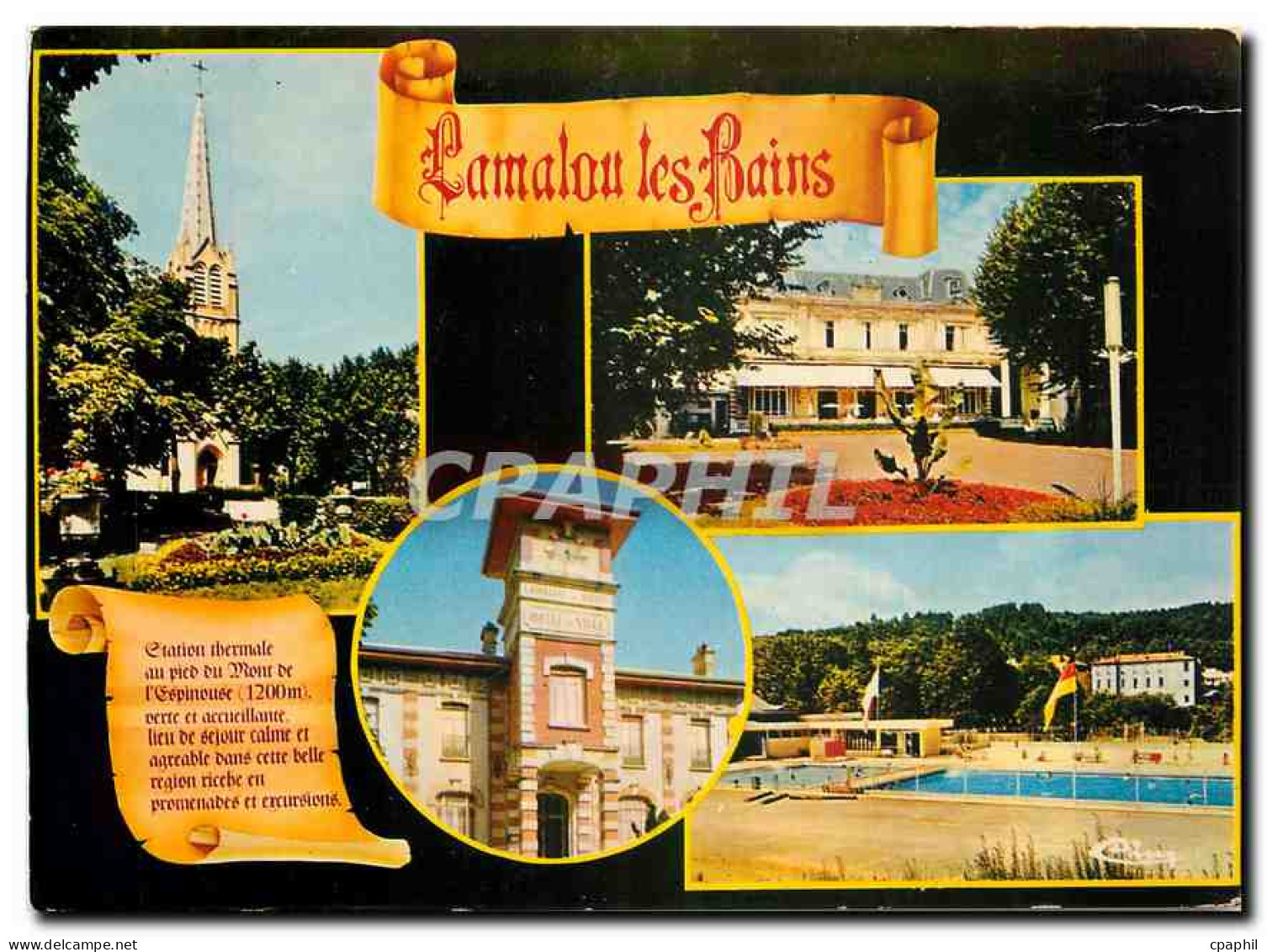 CPM Lamalou les Bains Herault